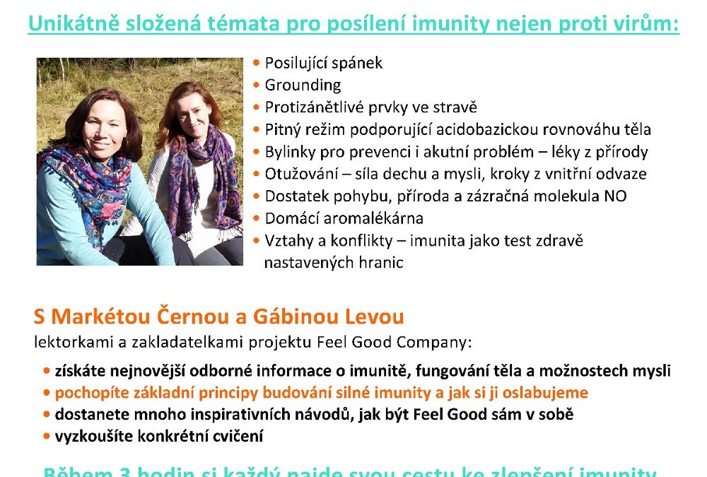 Online workshop Silná imunita